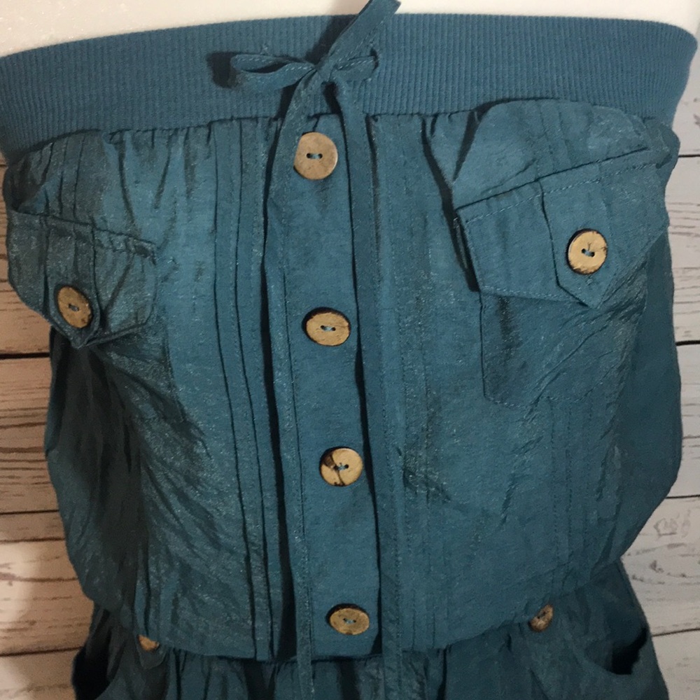 New! MINE - Blue Top - Small